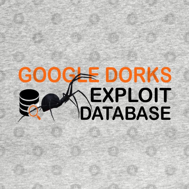 Cyber security - Ethical Hacker - Google Dorks Exploit Database by Cyber Club Tees